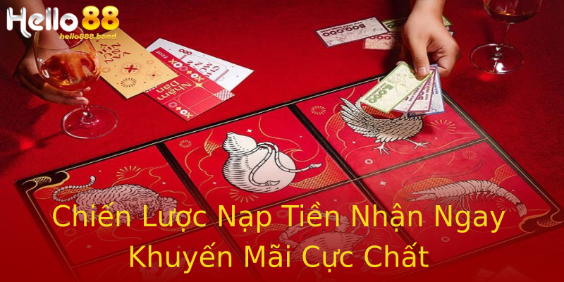 Chiến Lược Nạp Tiền Nhận Ngay Khuyến Mãi Cực Chất Chiến Lược Nạp Tiền Nhận Ngay Khuyến Mãi Cực Chất